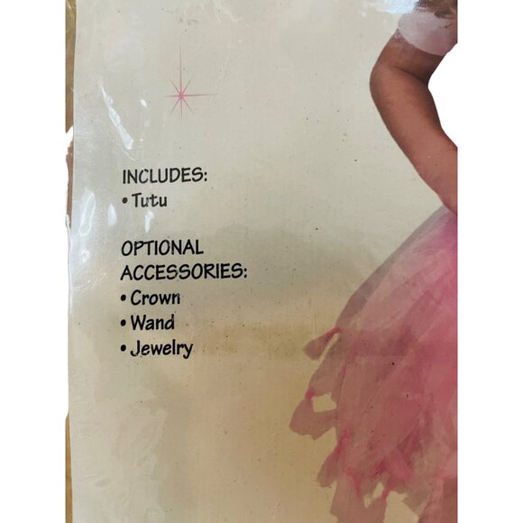Princess Tutu Costume For Children One Size Fits Up To Child Size 12-14 - Picture 5 of 6